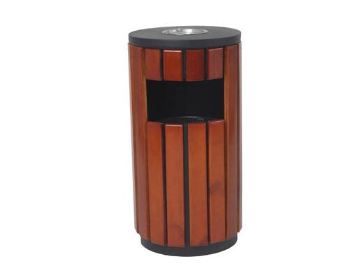 Outdoor waste bin with 40l ashtray. Madelux